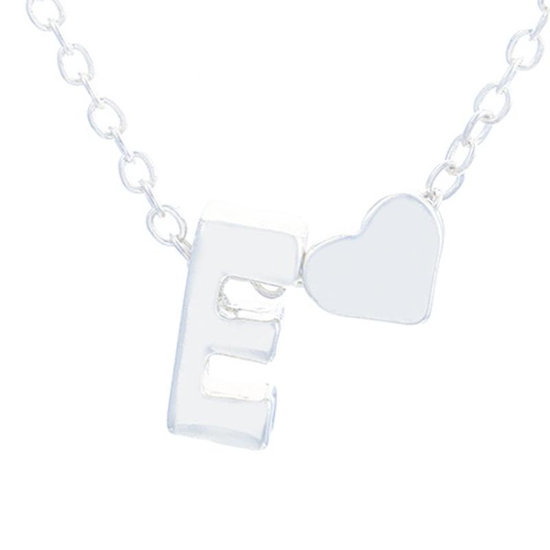 Peach Heart-shaped Letter Necklace Elegant Temperament Wild Boutique 26 Letters Initial Heart Clavicle Chain Chains 
Peach Heart-shaped Letter Necklace Elegant Temperament Wild Boutique 26 Letters Initial Heart Clavicle Chain Chains