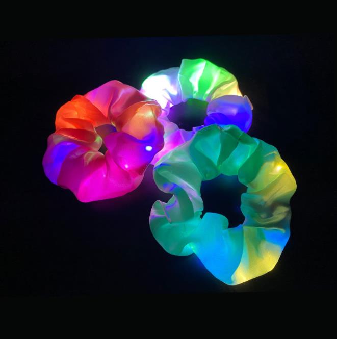 LED Light Women Hair Ties Sets Candy Color Bright Organza Scrunchy Pack Bulk Schrunchy Lot Glitter Bling Hair Elastic Hairband, Red
LED Light Women Hair Ties Sets Candy Color Bright Organza Scrunchy Pack Bulk Schrunchy Lot Glitter Bling Hair Elastic Hairband, Red