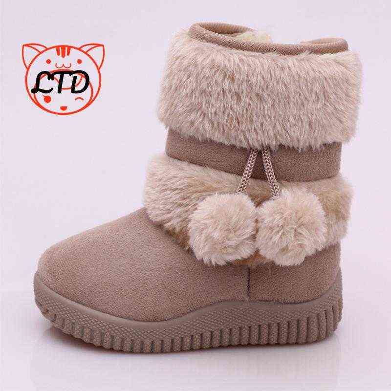 Girls Snow Boots Winter Warm Kids Boots Lobbing Ball Thick Children Autumn Comfortable Thick Cute Boys Boots Princess Shoes 211108, Brown
Girls Snow Boots Winter Warm Kids Boots Lobbing Ball Thick Children Autumn Comfortable Thick Cute Boys Boots Princess Shoes 211108, Brown