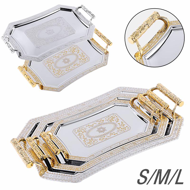 Kitchen Storage & Organization 1Pc Nordic Stainless Steel Tray Jewelry Cosmetic Display Plate El Restaurant Serving Dish
Kitchen Storage & Organization 1Pc Nordic Stainless Steel Tray Jewelry Cosmetic Display Plate El Restaurant Serving Dish