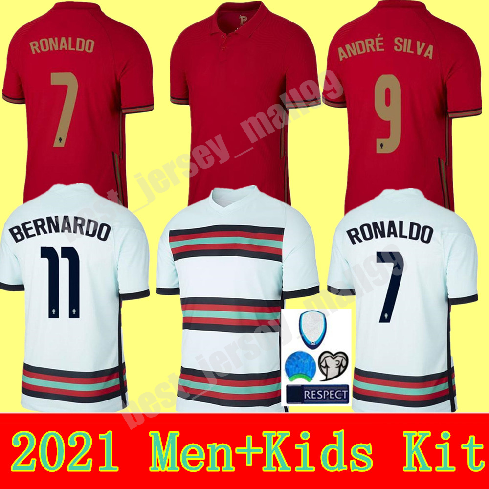 Men + Kids kit RONALDO soccer jersey 2021 B.FERNANDES JOAO FELIX DIOGO J. RUBEN NEVES BERNARDO football shirt 21 22 national team uniforms, Away men
Men + Kids kit RONALDO soccer jersey 2021 B.FERNANDES JOAO FELIX DIOGO J. RUBEN NEVES BERNARDO football shirt 21 22 national team uniforms, Away men