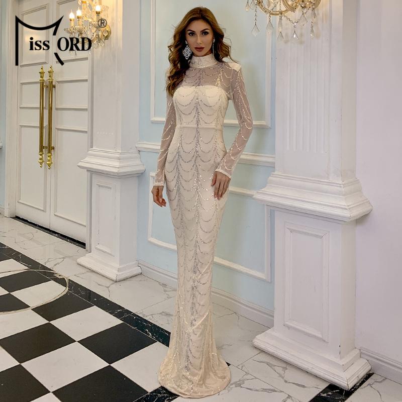 Missord 2021 Autumn Winter High Neck Wave Sequins See Though Women Maxi Dresses Elegant Long Sleeve Female Party Dress M0032-1 Casual, Black;gray
Missord 2021 Autumn Winter High Neck Wave Sequins See Though Women Maxi Dresses Elegant Long Sleeve Female Party Dress M0032-1 Casual, Black;gray