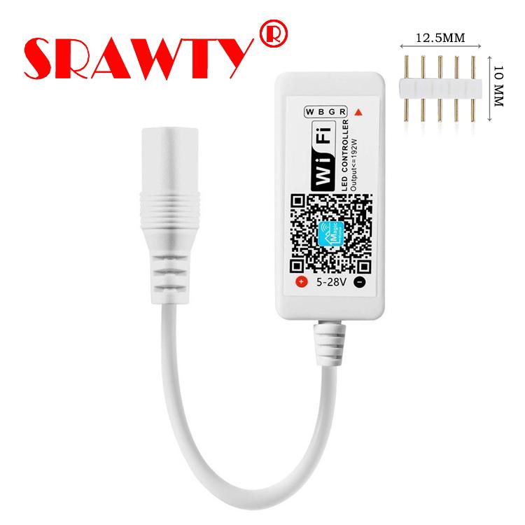 Pin WIFI Controller LED Light With Music Touch RGBW Smartphone Supply For 3528 2835 SMD Tape RGB Controllers
Pin WIFI Controller LED Light With Music Touch RGBW Smartphone Supply For 3528 2835 SMD Tape RGB Controllers
