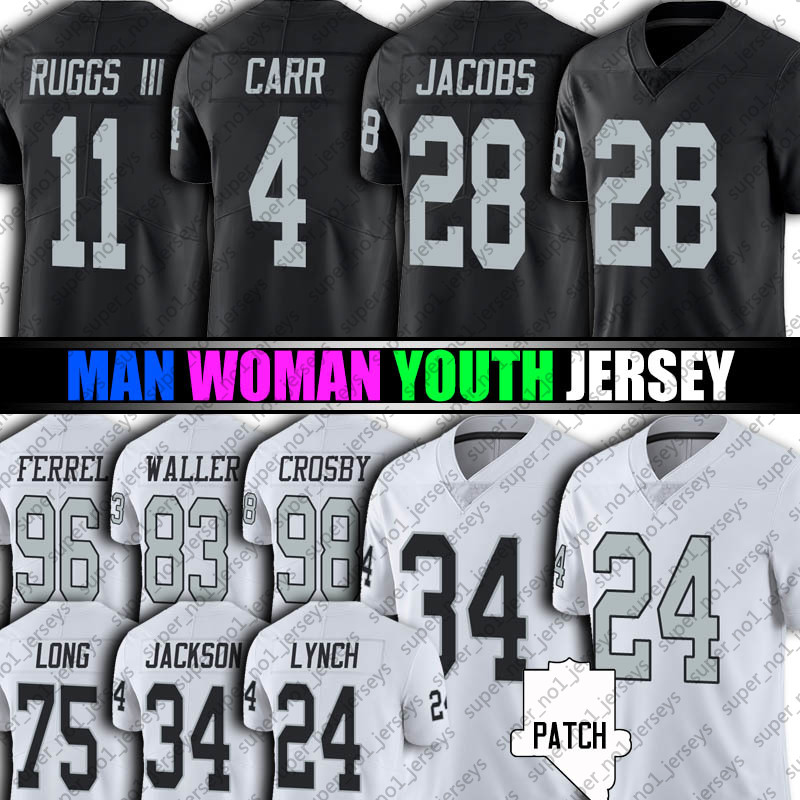 83 Darren Waller 34 Bo Jackson jersey 11 Henry Ruggs III 98 Maxx Crosby jerseys Las Vegas Josh Jacobs Carr Howie Long Hunter Renfrow Abram, Man size s-xxxl (txz)
83 Darren Waller 34 Bo Jackson jersey 11 Henry Ruggs III 98 Maxx Crosby jerseys Las Vegas Josh Jacobs Carr Howie Long Hunter Renfrow Abram, Man size s-xxxl (txz)