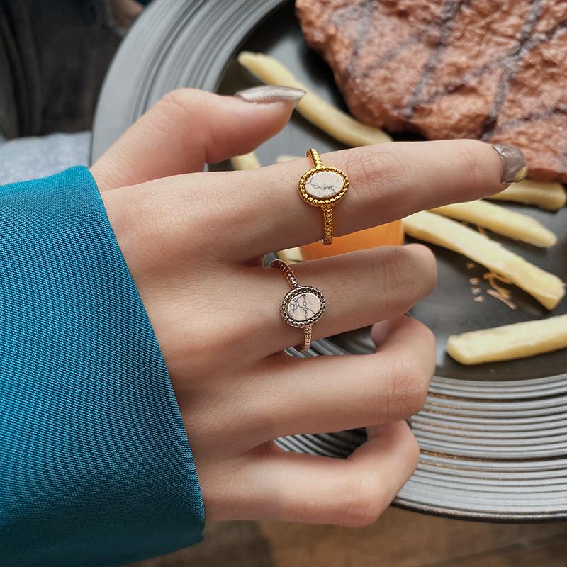 Cluster Rings Adjustable Vintage White Shell For Women Retro Chunky Stacking Statement Aesthetic Fashion Jewelry Accesorios KBR211, Golden;silver
Cluster Rings Adjustable Vintage White Shell For Women Retro Chunky Stacking Statement Aesthetic Fashion Jewelry Accesorios KBR211, Golden;silver