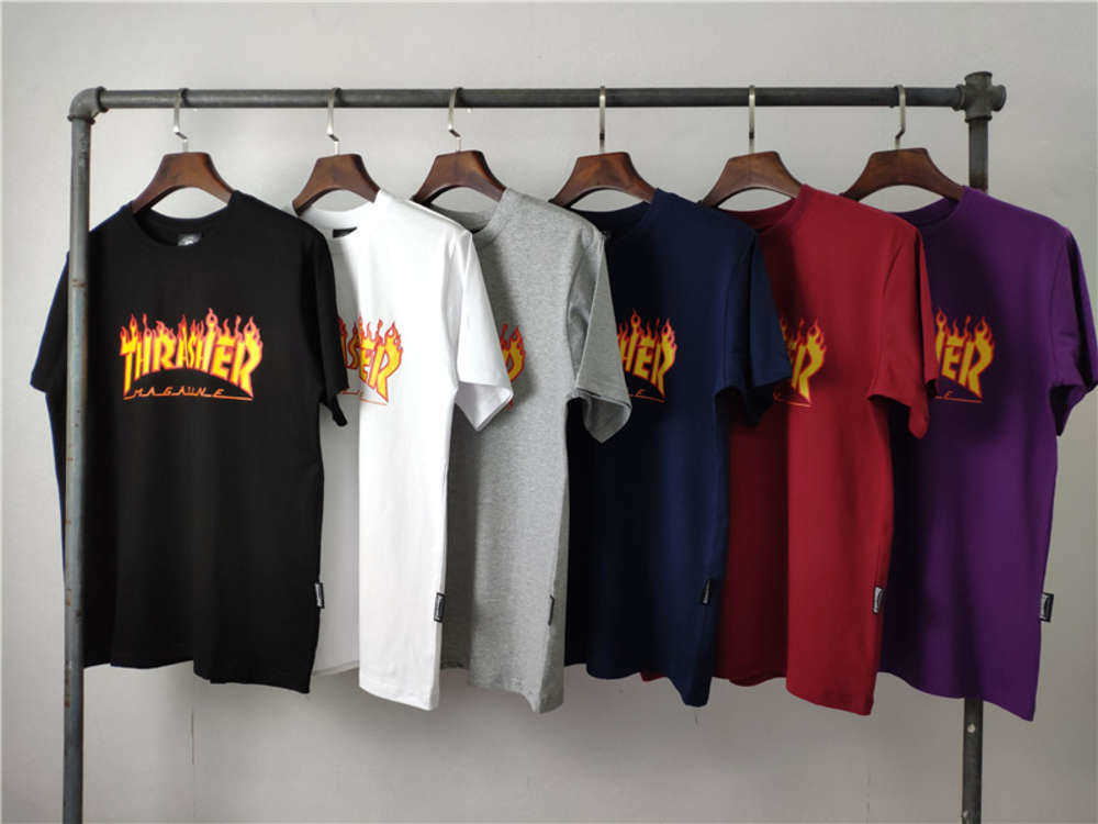 Fashion brand t-shirt hip hop style summer yellow flame short sleeve men and women's street bottom Shirt Tee, Gray
Fashion brand t-shirt hip hop style summer yellow flame short sleeve men and women's street bottom Shirt Tee, Gray