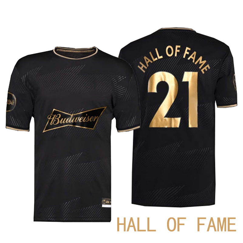 2021 Premier HALL OF FAME Fan Soccer Jersey 9# SHEARER 14# HENRY High Quality Sweatshirt(Choose flocking), Black
2021 Premier HALL OF FAME Fan Soccer Jersey 9# SHEARER 14# HENRY High Quality Sweatshirt(Choose flocking), Black
