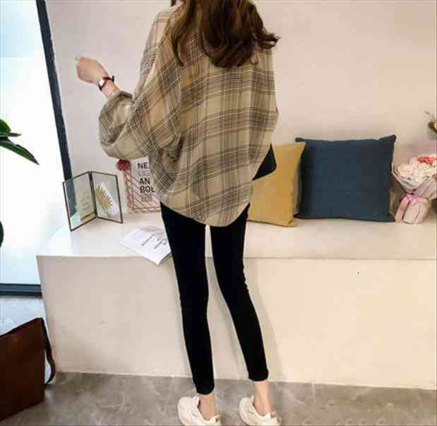 Brand Size Plus Women Blouses Long Sleeve Button Plaids Ladies Shirts Baggy Loose Cool Design Blouse Tops -4xl, White
Brand Size Plus Women Blouses Long Sleeve Button Plaids Ladies Shirts Baggy Loose Cool Design Blouse Tops -4xl, White