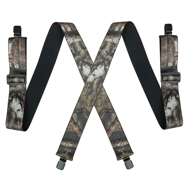 Heavy Duty Big Size Camouflage Suspenders for Men Work 5cm Wide X Shape with 4 Clips Adjustable Elastic Trouser Pants Braces
Heavy Duty Big Size Camouflage Suspenders for Men Work 5cm Wide X Shape with 4 Clips Adjustable Elastic Trouser Pants Braces