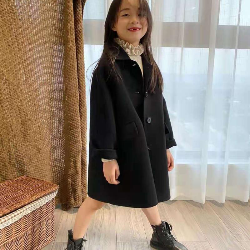 Jackets Children Toddler Fall Clothes Outerwear Autumn Winter Unisex Kids Black Woolen Thick Jacket Coat 3-14Y Boys Girls Long, Blue;gray
Jackets Children Toddler Fall Clothes Outerwear Autumn Winter Unisex Kids Black Woolen Thick Jacket Coat 3-14Y Boys Girls Long, Blue;gray