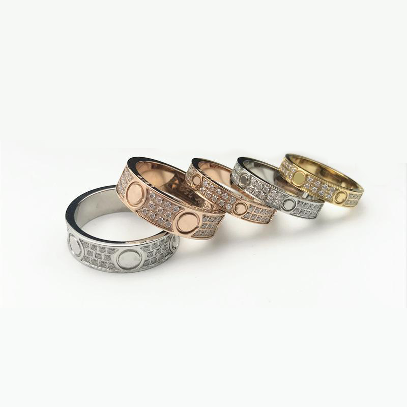 Jewelry Rings Titanium Steel Engagement Wedding Ring 2/3 Rows Zircon Diamond For Men And Women 2 Colour Select
Jewelry Rings Titanium Steel Engagement Wedding Ring 2/3 Rows Zircon Diamond For Men And Women 2 Colour Select