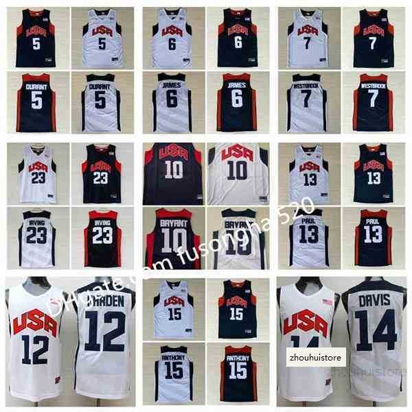 Mens Basketball 2012 Team USA Jersey Kevin 5 Durant LeBron 6 James 12 Harden Russell 7 Westbrook Chris 13 Paul Deron 8 Williams Anthony 23, Black;red
Mens Basketball 2012 Team USA Jersey Kevin 5 Durant LeBron 6 James 12 Harden Russell 7 Westbrook Chris 13 Paul Deron 8 Williams Anthony 23, Black;red