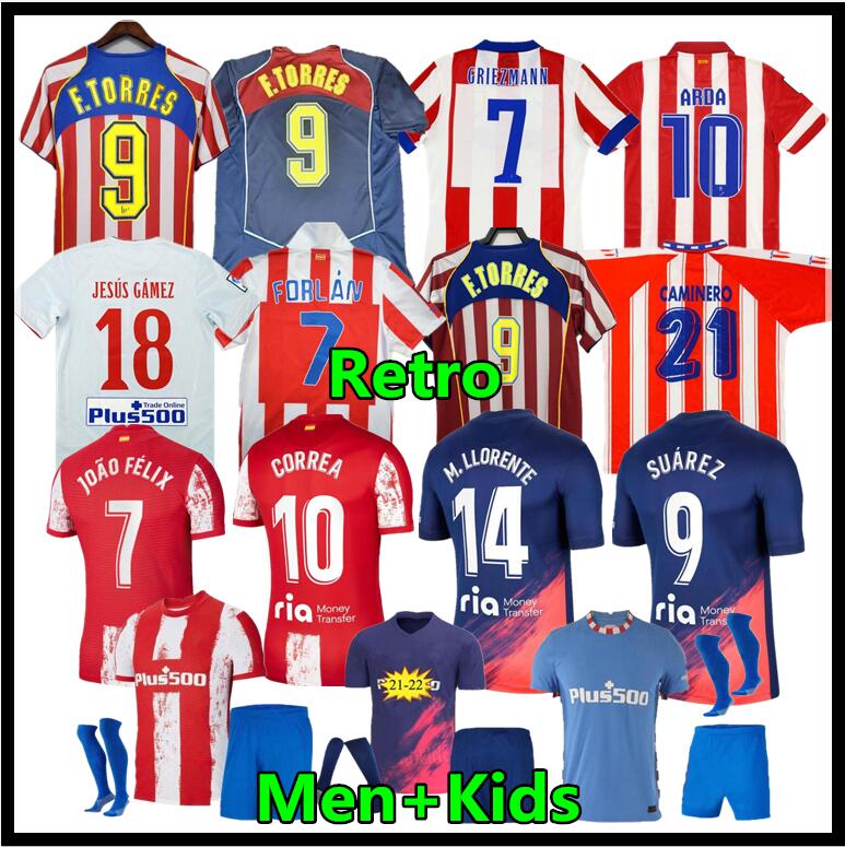 Retro 2004 2005 Atletico Madrid soccer jerseys #9 F.TORRES 1994 95 96 97 2013 14 15 CAMINERO GRIEZMANN Gabi HOME vintage classic football shirt, 21/22 home
Retro 2004 2005 Atletico Madrid soccer jerseys #9 F.TORRES 1994 95 96 97 2013 14 15 CAMINERO GRIEZMANN Gabi HOME vintage classic football shirt, 21/22 home