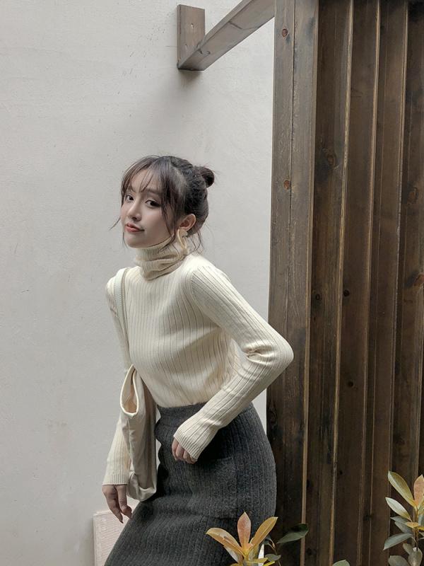 Women's Sweaters Haddgisystudi Autumn And Winter Black Inner Turtleneck Sweater For Women, Green
Women's Sweaters Haddgisystudi Autumn And Winter Black Inner Turtleneck Sweater For Women, Green