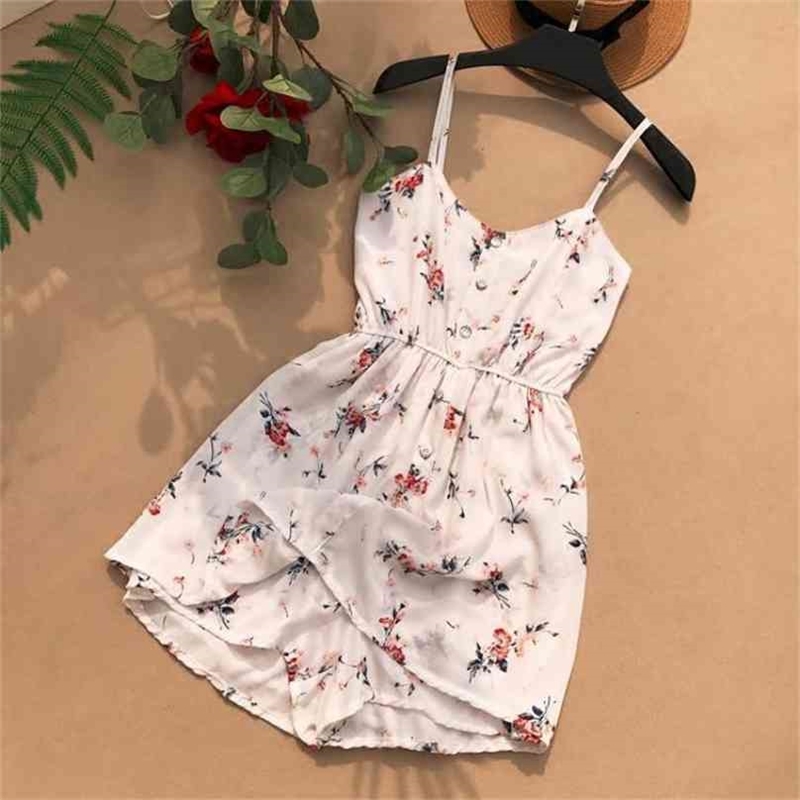 Women Jumpsuits Romper Summer High Waist Slim Spaghetti Strap Floral Printed Playsuits Female Shorts Beach Bodysuit 210525, Beige
Women Jumpsuits Romper Summer High Waist Slim Spaghetti Strap Floral Printed Playsuits Female Shorts Beach Bodysuit 210525, Beige