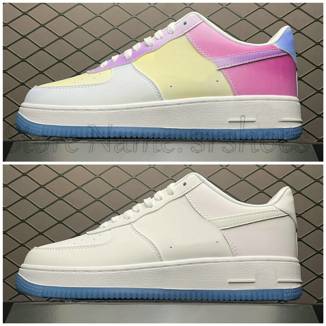 1 Low 07 UV White Skateboard Shoes University Blue Pack Women Mens One Sports Trainers Direct Sunlight Color-Changing Forces Casual Sneakers, Customize
1 Low 07 UV White Skateboard Shoes University Blue Pack Women Mens One Sports Trainers Direct Sunlight Color-Changing Forces Casual Sneakers, Customize