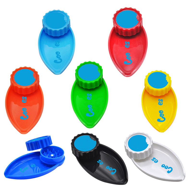 Plastic Grinder Tray 40MM smoking Herb Grinders Roll Combo All In One 2 Parts Layers leaf bath Accessories
Plastic Grinder Tray 40MM smoking Herb Grinders Roll Combo All In One 2 Parts Layers leaf bath Accessories