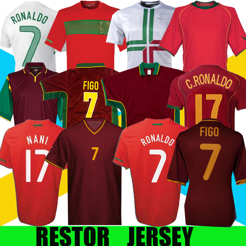 1998 1999 2010 2012 2002 2004 Retro Soccer Jerseys RUI COSTA FIGO RONALDO NANI Football Shirts Camisetas de fútbol Portugal Uniforms S-XXL, Black;yellow
1998 1999 2010 2012 2002 2004 Retro Soccer Jerseys RUI COSTA FIGO RONALDO NANI Football Shirts Camisetas de fútbol Portugal Uniforms S-XXL, Black;yellow