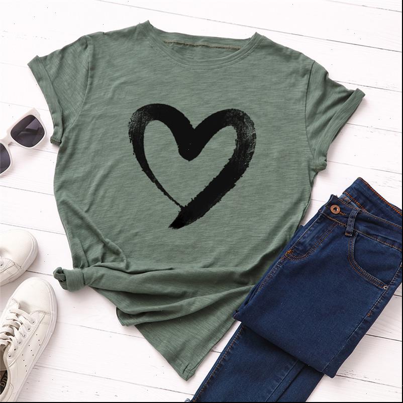 women t shirts plus size shirt s 5xl heart print 100% cotton o neck short sleeve tees summer tshirt woman, White
women t shirts plus size shirt s 5xl heart print 100% cotton o neck short sleeve tees summer tshirt woman, White