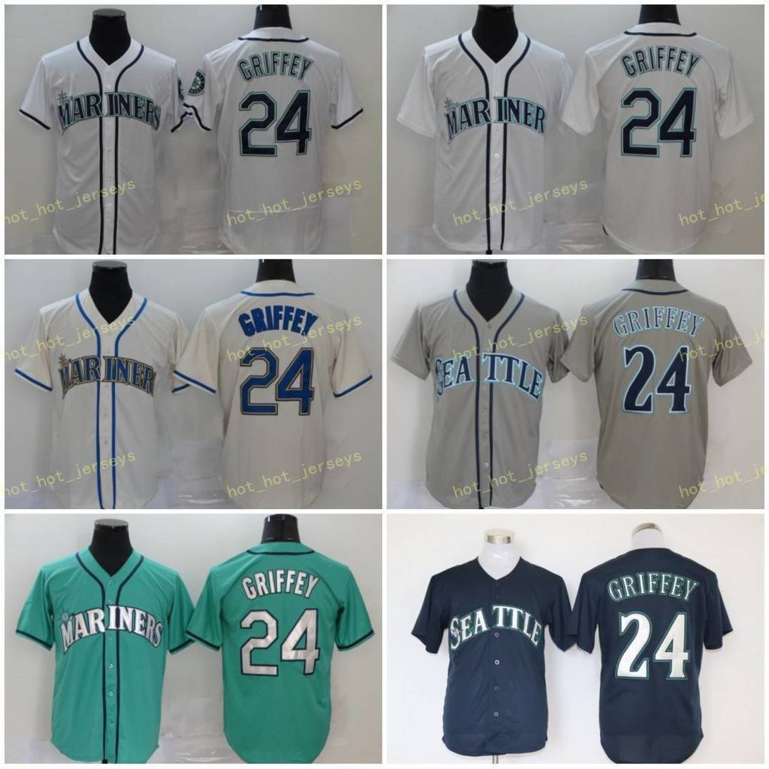 Mens 24 Ken Griffey Jr Baseball Jerseys Stitched Flexbase Cool Base Team White Grey Green Blue, Blue;black
Mens 24 Ken Griffey Jr Baseball Jerseys Stitched Flexbase Cool Base Team White Grey Green Blue, Blue;black