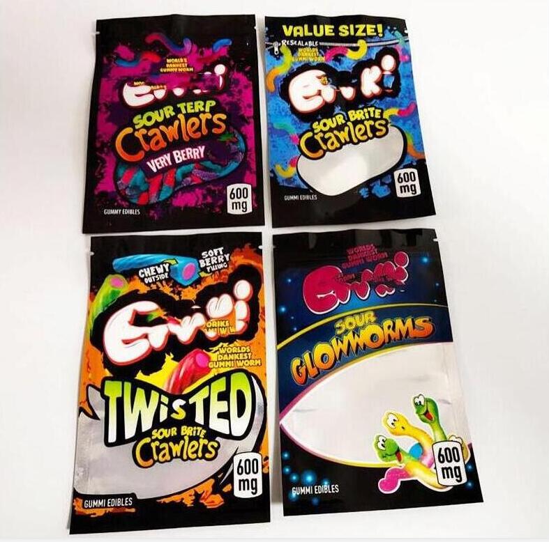edibles mylar BAGS Order directly 100 pcs accept design Errlli world dannest gummy worm plastic packaging bag with zipper
edibles mylar BAGS Order directly 100 pcs accept design Errlli world dannest gummy worm plastic packaging bag with zipper