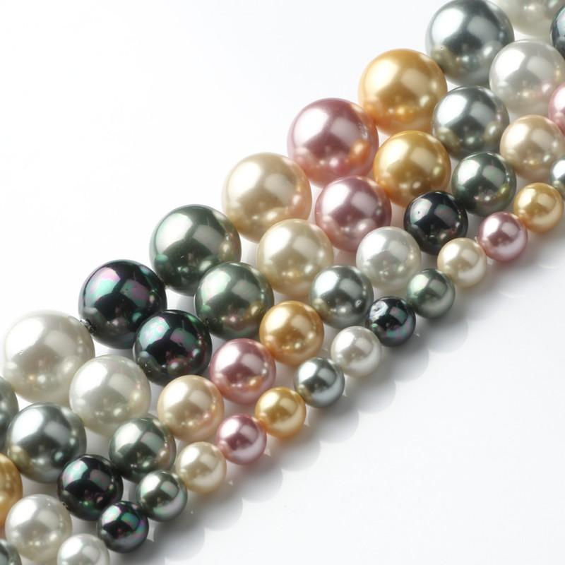 Other Natural A+ Shell Pearl Beads Gray Black White Round Ball Loose Spacer For Jewelry Making Diy Bracelet 6 8 10mm 15 Inches
Other Natural A+ Shell Pearl Beads Gray Black White Round Ball Loose Spacer For Jewelry Making Diy Bracelet 6 8 10mm 15 Inches