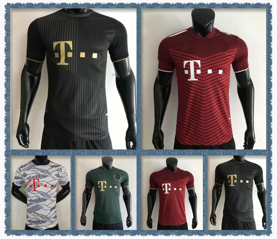2021 adult Men Player version Soccer jersey MUNICH RIBERY HUMMELS Jerseys 2022 VIDAL LEWANDOWSKI MULLER SANE home away 3rd Football uniform, Grey
2021 adult Men Player version Soccer jersey MUNICH RIBERY HUMMELS Jerseys 2022 VIDAL LEWANDOWSKI MULLER SANE home away 3rd Football uniform, Grey