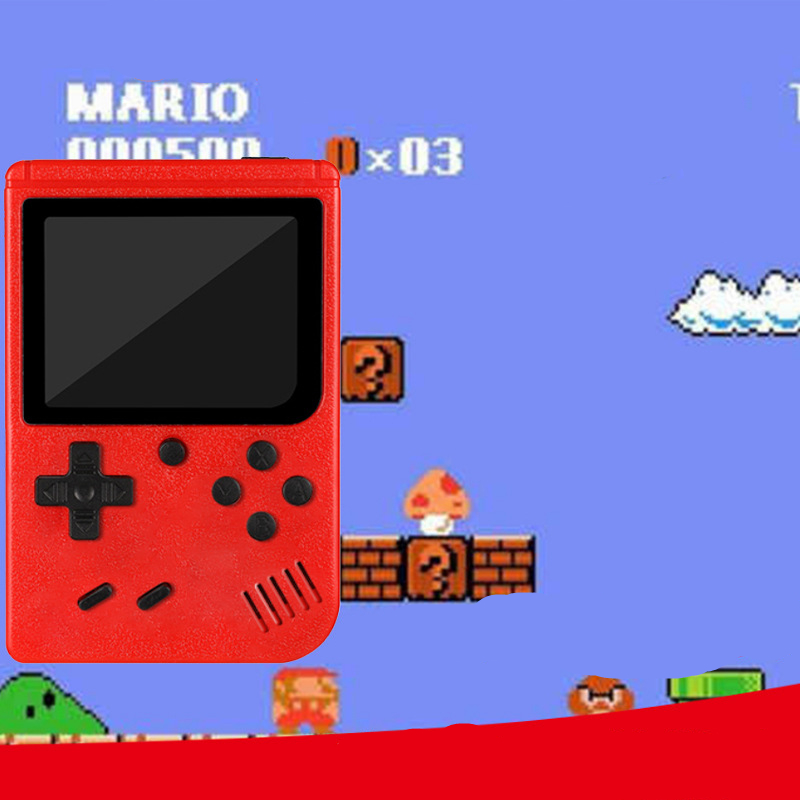 Colorful Mini Handheld Game Console Portable Nostalgic 8-bit 400-in-1 Gaming LCD Display
Colorful Mini Handheld Game Console Portable Nostalgic 8-bit 400-in-1 Gaming LCD Display