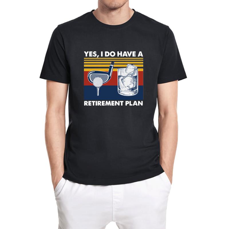 Men's T-Shirts Yes I Do Have A Retirement Plan Play Golf And Drinking Shirt Short Sleeve Funny Unisex T-Shirt Comfortable Cotton Tops Tee, Black
Men's T-Shirts Yes I Do Have A Retirement Plan Play Golf And Drinking Shirt Short Sleeve Funny Unisex T-Shirt Comfortable Cotton Tops Tee, Black