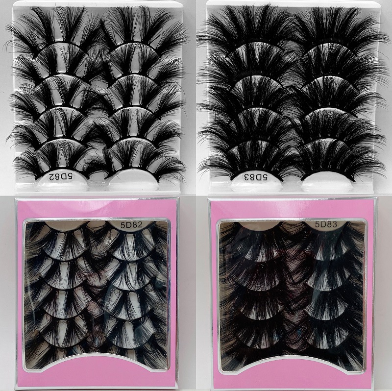 Faux mink lashes false eyelashes explosively 8D 25mm long fluffy 5 pair a pink packing box multi-layer lengthened thick thickened fake lash cases
Faux mink lashes false eyelashes explosively 8D 25mm long fluffy 5 pair a pink packing box multi-layer lengthened thick thickened fake lash cases