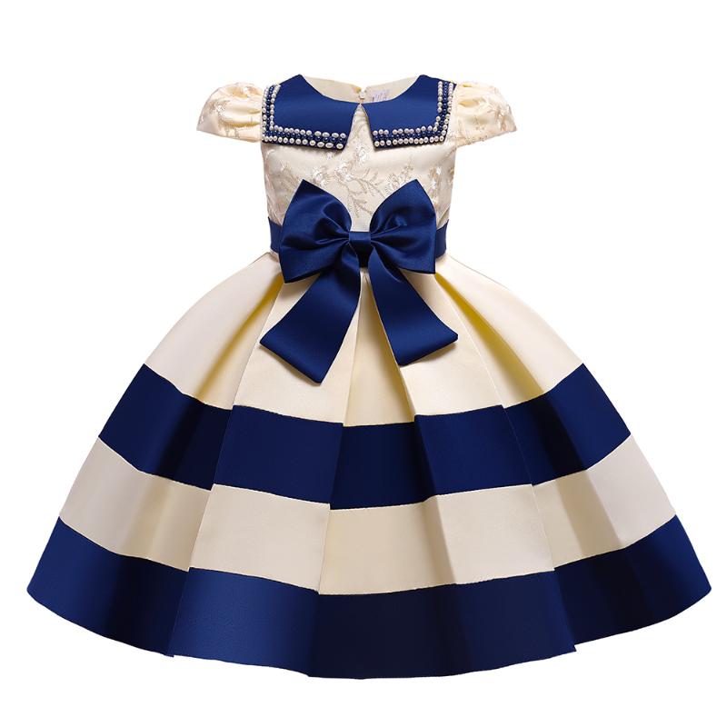 Girl's Dresses 2022 Striped Short-sleeve Flower Kids Dress For Girl Elegant Wedding Birthday Party Princess Evening Children's Costume, Red;yellow
Girl's Dresses 2022 Striped Short-sleeve Flower Kids Dress For Girl Elegant Wedding Birthday Party Princess Evening Children's Costume, Red;yellow