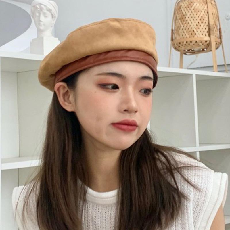 Berets Women's Early Autumn Beret Female Boinas Street Casual Fashion Thin Painter Hat Ladies Windproof Age-Reducing Beanie Cap D46, Khaki
Berets Women's Early Autumn Beret Female Boinas Street Casual Fashion Thin Painter Hat Ladies Windproof Age-Reducing Beanie Cap D46, Khaki