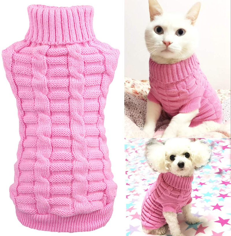 5 Color Dog Apparel Dogs Sweater Warm Pet Wooly Kitten Sweaters for Doggy Cute Knitted Classic Cat Sweatshirts Pup Clothes Coat to Girls Boys Puppy Kitty XS A100, Red
5 Color Dog Apparel Dogs Sweater Warm Pet Wooly Kitten Sweaters for Doggy Cute Knitted Classic Cat Sweatshirts Pup Clothes Coat to Girls Boys Puppy Kitty XS A100, Red