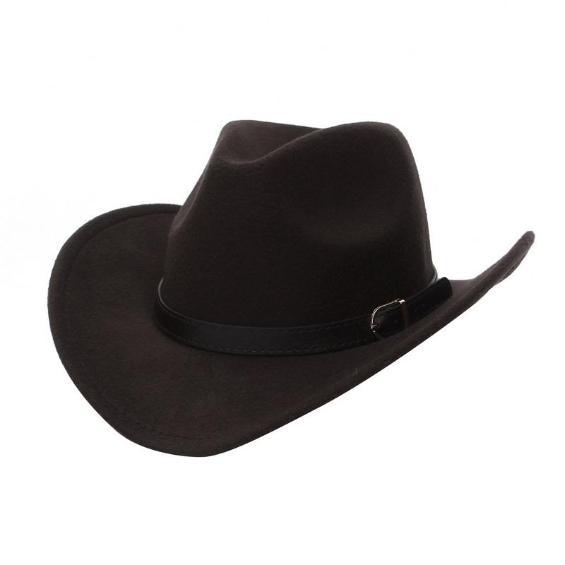 Berets 3 Colors Men's Western Cowboy Hat For Gentleman Lady Jazz Cowgirl With Leather Cloche Sombrero Caps, Black
Berets 3 Colors Men's Western Cowboy Hat For Gentleman Lady Jazz Cowgirl With Leather Cloche Sombrero Caps, Black