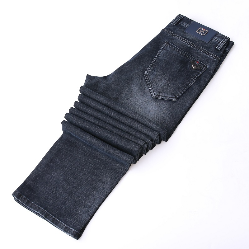 Big Tall Men Clothing 195 210 High Height Male Denim Pants Plus Size Men's Jeans Summer Straight Super Long 130cm Length 210518