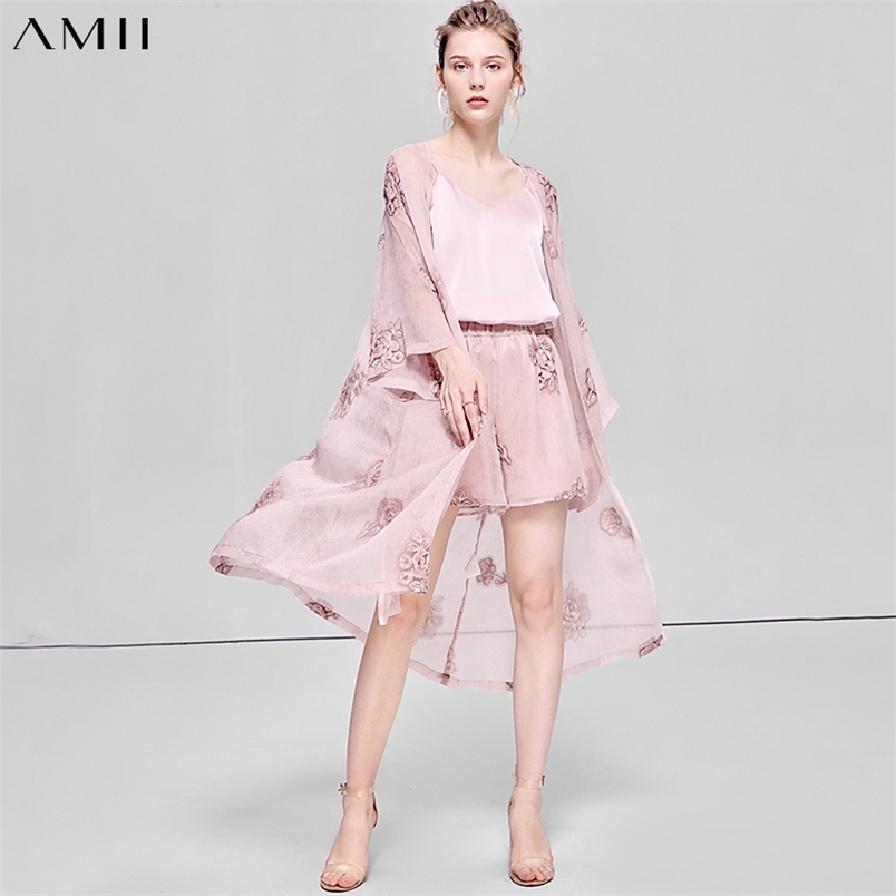 Minimalism Summer Temperament Women's Coat Holiday Floral Embroidery Thin Cardigan Causal Shorts 11940222 210527, Pink shorts
Minimalism Summer Temperament Women's Coat Holiday Floral Embroidery Thin Cardigan Causal Shorts 11940222 210527, Pink shorts
