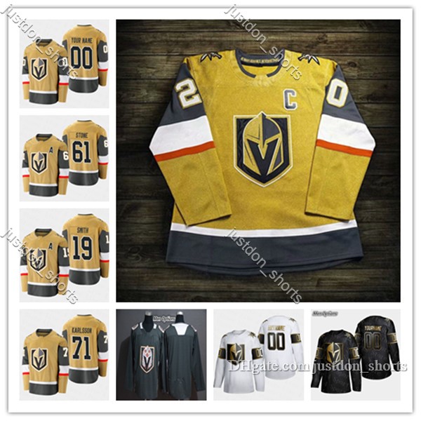 Custom Vegas Golden Knights 2021 Gold Third Jerseys Hockey Marc-Andre Fleury Mark Stone Max Pacioretty Reilly Smith William Karlsson Tuch, Shows
Custom Vegas Golden Knights 2021 Gold Third Jerseys Hockey Marc-Andre Fleury Mark Stone Max Pacioretty Reilly Smith William Karlsson Tuch, Shows