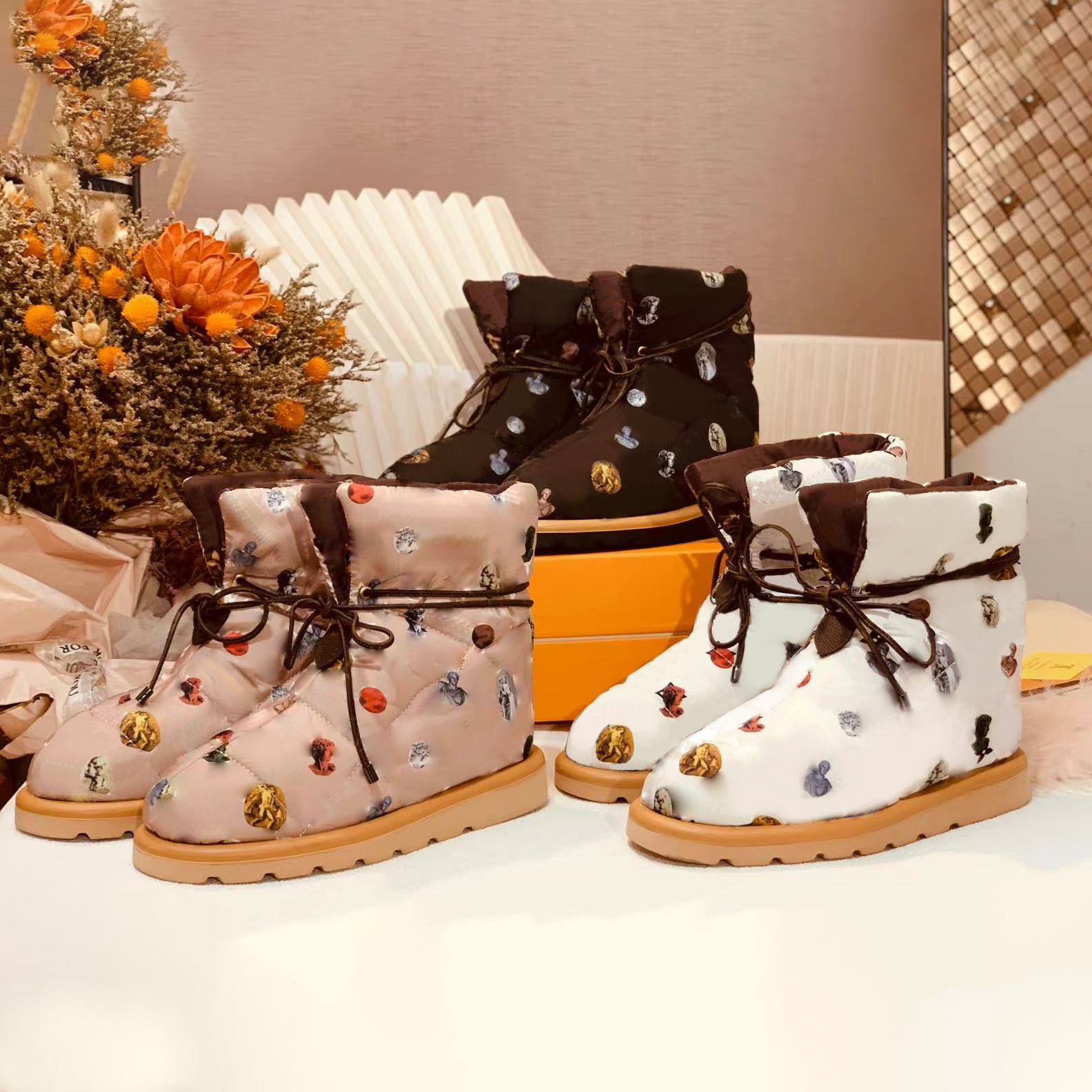 women Pillow comfort Ankle Boots Martin boot Women's booties Space down shoe Winter Coarse heel woman Embroidered Desert Bootis High heels shoes, Custom color
women Pillow comfort Ankle Boots Martin boot Women's booties Space down shoe Winter Coarse heel woman Embroidered Desert Bootis High heels shoes, Custom color