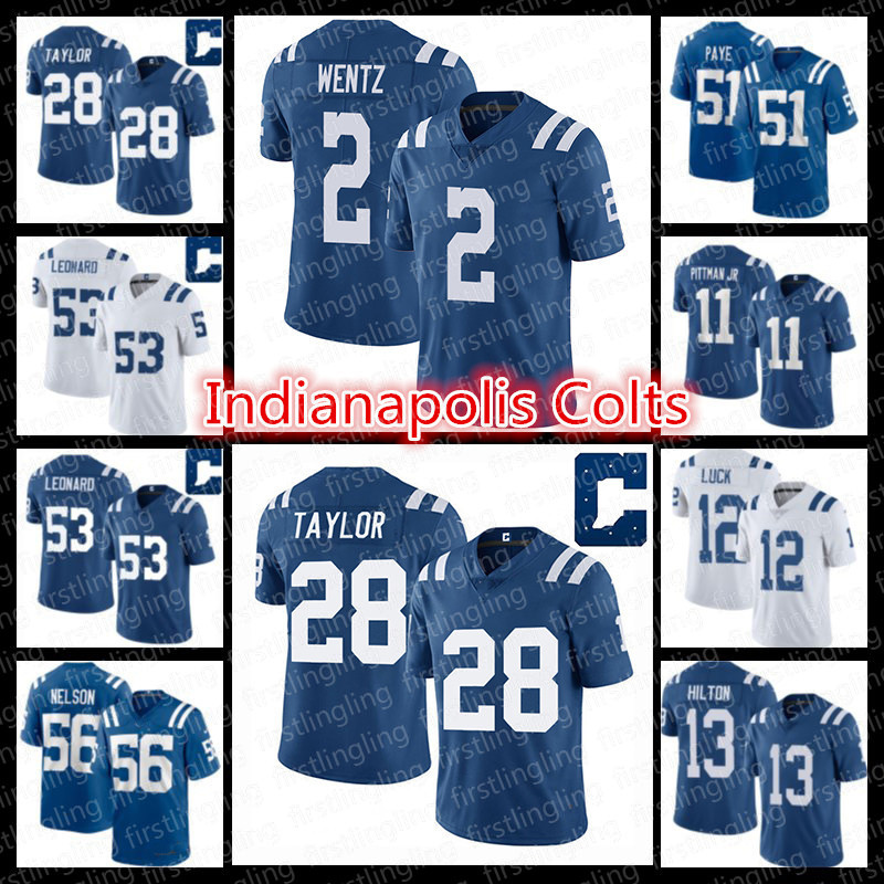 IndianapolisColts28 Jonathan Taylor 2 Carson Wentz Jersey Football Michael Pittman Jr. Quenton Nelson Al-Quadin Muhammad DeFores, Black;red
IndianapolisColts28 Jonathan Taylor 2 Carson Wentz Jersey Football Michael Pittman Jr. Quenton Nelson Al-Quadin Muhammad DeFores, Black;red