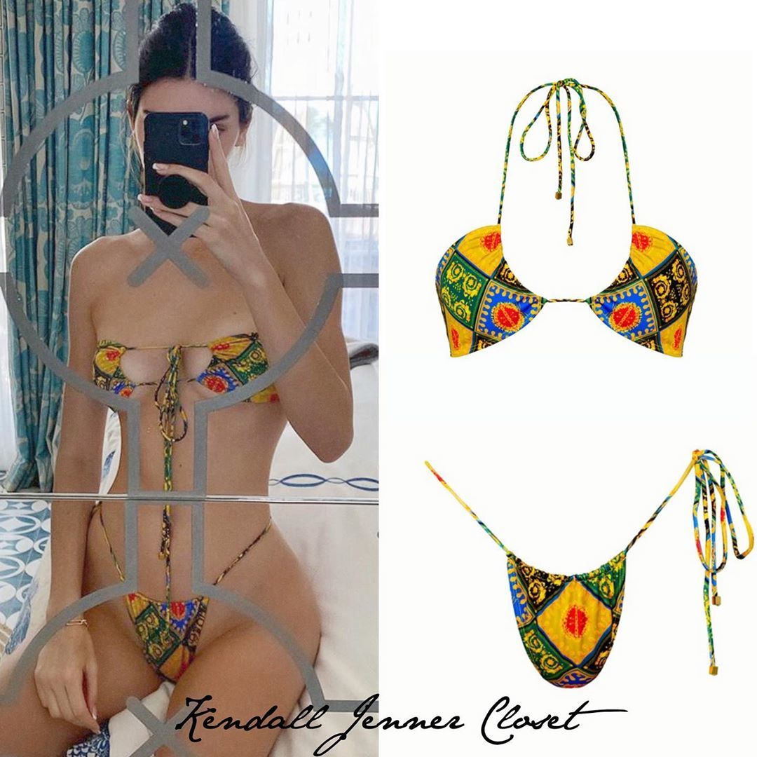 K Jenner bikini summer swim women swimwear bikini set brezilian bikini set women swimsuit 210318
