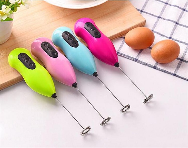 batidora Coffee Automatic Electric Milk frother foamer rother batidora Drink Whisk Mixer Egg Beater Mini Handle Stirrer Kitchen Tool