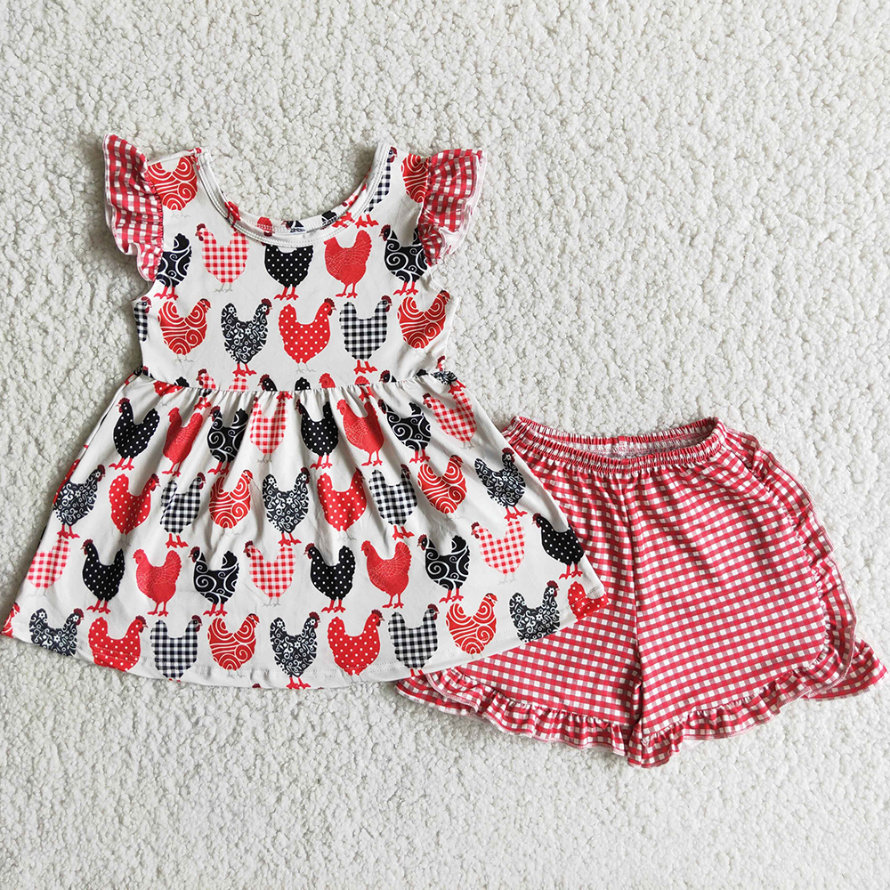 Wholesale Designer Clothes Kids Sets Fashion Baby Girls Clothing Ruffle Shorts Boutique Toddler Outfits Milk Silk HIgh Quality Kid Girl Set Soft, Red
Wholesale Designer Clothes Kids Sets Fashion Baby Girls Clothing Ruffle Shorts Boutique Toddler Outfits Milk Silk HIgh Quality Kid Girl Set Soft, Red