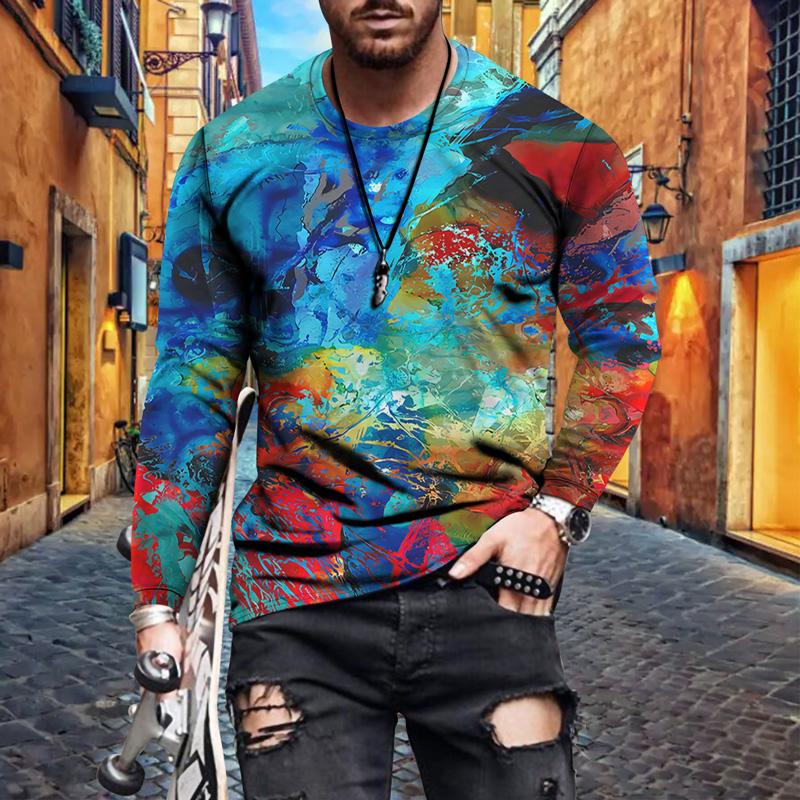 Men's Hoodies & Sweatshirts 2021 Loose Hip Hop Air Shirt Color Graffiti Personality Casual Oversize Base Long Sleeve, Cx5290
Men's Hoodies & Sweatshirts 2021 Loose Hip Hop Air Shirt Color Graffiti Personality Casual Oversize Base Long Sleeve, Cx5290