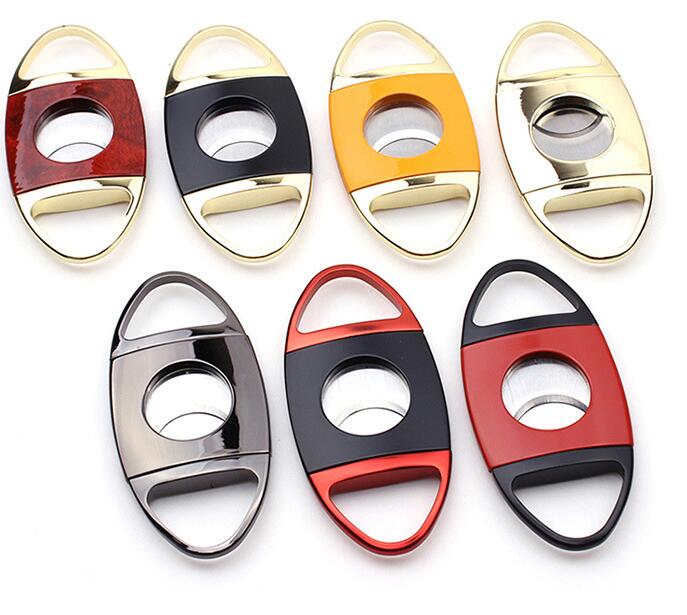 Stainless Steel Cigar Cutter Scissors cigarette Double Blades 7 Colors smoking Accessories tool Gadgets Knife Oil Rigs
Stainless Steel Cigar Cutter Scissors cigarette Double Blades 7 Colors smoking Accessories tool Gadgets Knife Oil Rigs