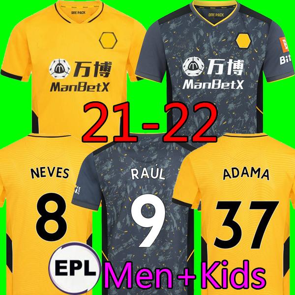 21 22 Wolves soccer jersey RAUL NEVES GIBBS-WHITE away shirt PODENCE COADY SEMEDO NETO kits Wolverhampton Wanderers Top football shirts ADAMA uniforms, Black;yellow
21 22 Wolves soccer jersey RAUL NEVES GIBBS-WHITE away shirt PODENCE COADY SEMEDO NETO kits Wolverhampton Wanderers Top football shirts ADAMA uniforms, Black;yellow