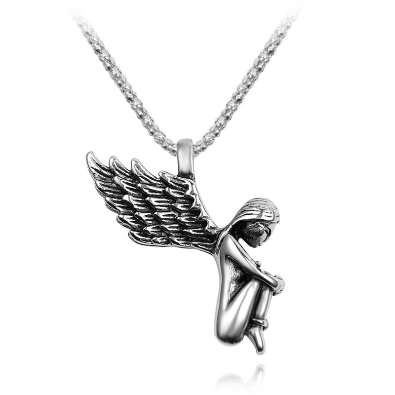 Pendant Necklaces Alloy Angel For Necklace Gun Black Pendants Female Jewelry Gift Women Men Kolye
Pendant Necklaces Alloy Angel For Necklace Gun Black Pendants Female Jewelry Gift Women Men Kolye