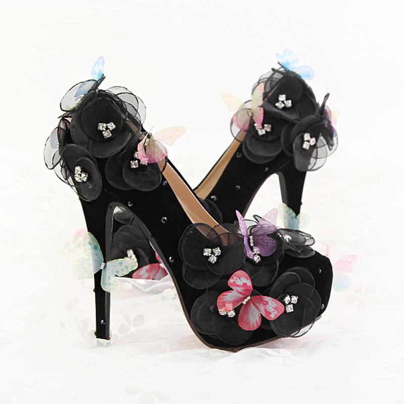Dress Shoes High Heels 14cm Platform Black Women Wedding Bridal Pumps Butterfly Flowers Ankle Strap Ladies Sexy Party Footwear, White 14cm heel
Dress Shoes High Heels 14cm Platform Black Women Wedding Bridal Pumps Butterfly Flowers Ankle Strap Ladies Sexy Party Footwear, White 14cm heel