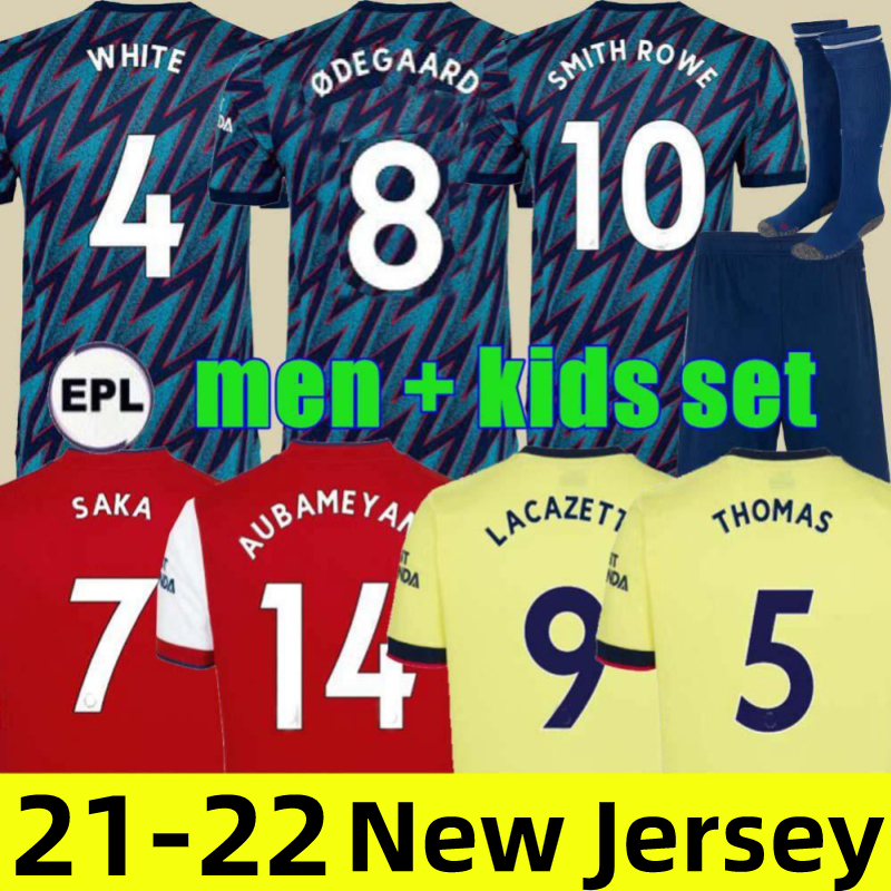Arsenal 21 22 Gunners home Soccer Jerseys 2021 AUBAMEYANG Pepe Saka Smith Rowe Tierney Xhaka White Thomas Odegaard Chambers Football Shirt Men + Kids Kit Uniformes, Colour 9
Arsenal 21 22 Gunners home Soccer Jerseys 2021 AUBAMEYANG Pepe Saka Smith Rowe Tierney Xhaka White Thomas Odegaard Chambers Football Shirt Men + Kids Kit Uniformes, Colour 9