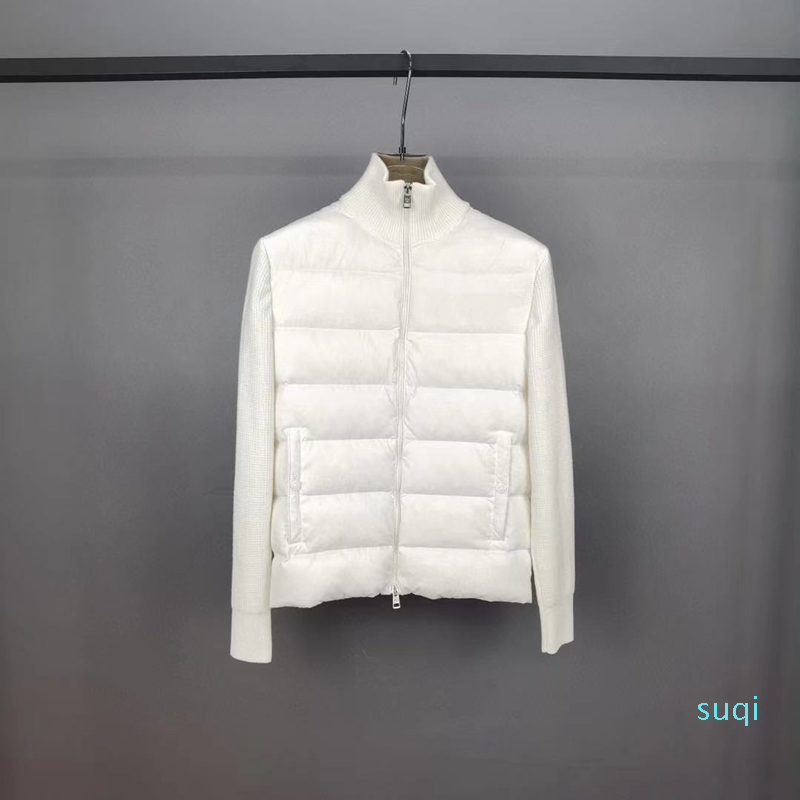 2021 High Quality Mens down jacket Letter Monclair Knitted women Parkas Panel Casual coats Bomber jackets Designers Men S Clothing 665
2021 High Quality Mens down jacket Letter Monclair Knitted women Parkas Panel Casual coats Bomber jackets Designers Men S Clothing 665