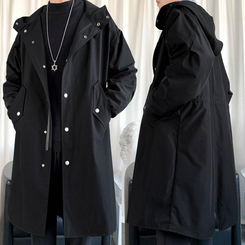 Suit Parker Long Trench Coat Men's 2021 Solid Color Plus Size Loose Fashion Russia To Keep Warm Trend Mens Jacket Coats, 01
Suit Parker Long Trench Coat Men's 2021 Solid Color Plus Size Loose Fashion Russia To Keep Warm Trend Mens Jacket Coats, 01